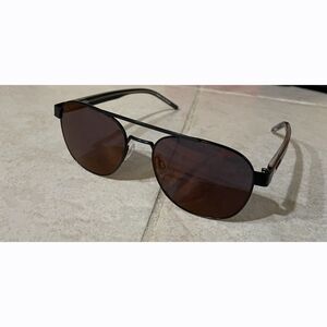 HUGO Hugo Boss Aviator Sunglasses Black
